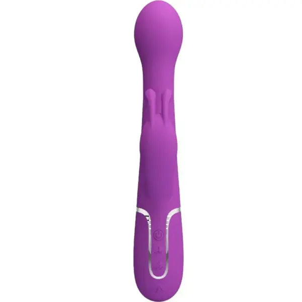 Pretty Love - Vibrador rabbit multifunción 3 en 1 morado - Imagen 2