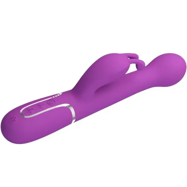 Pretty Love - Vibrador rabbit multifunción 3 en 1 morado - Imagen 3