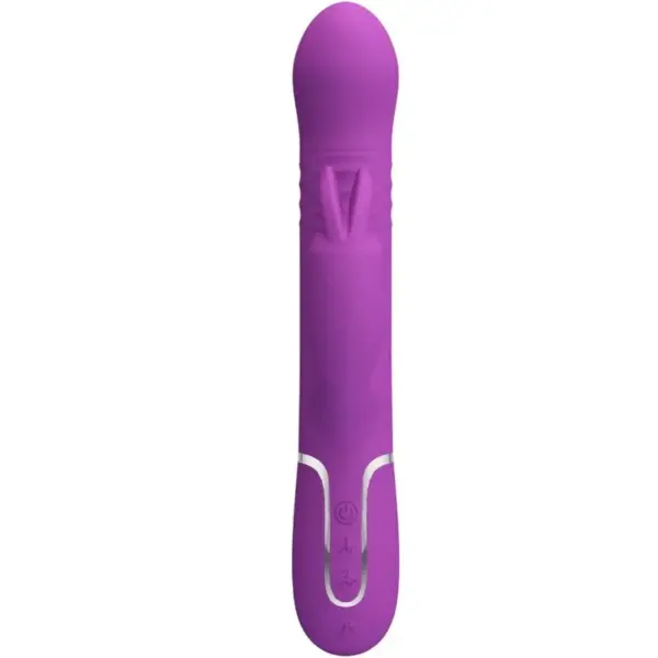 Pretty Love - Vibrador rabbit multifunción 4 en 1 morado - Imagen 2