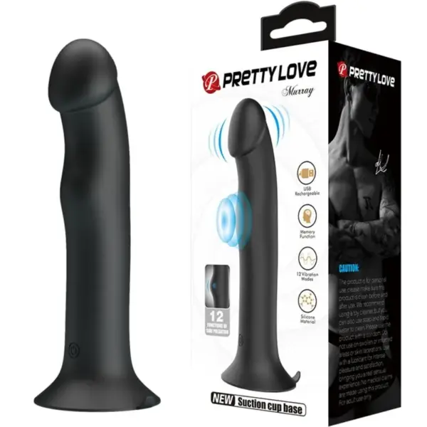 Pretty Love - Vibrador y succionador de clítoris negro