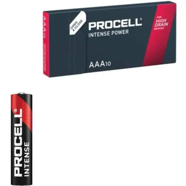 PROCELL - Pilas Alcalinas LR03 AAA 1,5V Caja*10 para tus dispositivos - Imagen 2