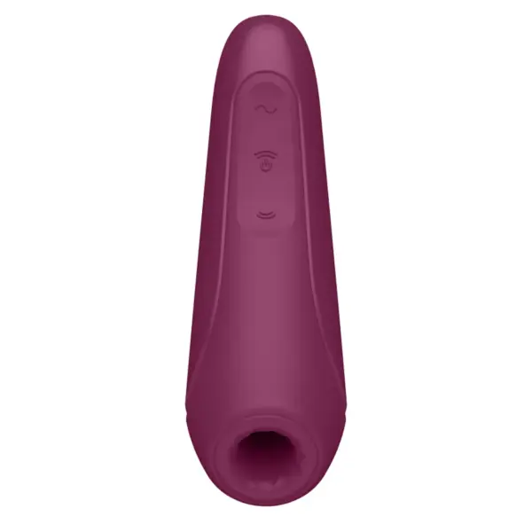 Satisfyer - Curvy 1+ en Rojo Rosado: Placer Orgánico con Tecnología Avanzada - Imagen 3