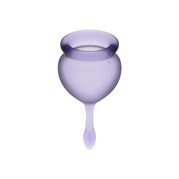 Satisfyer - Feel Good Kit Copa Menstrual Lila 15 + 20 ML - Imagen 3