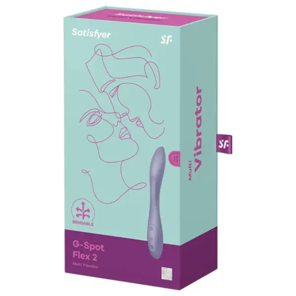 Satisfyer - G-Spot Flex 2 Multi Vibrador Morado - Imagen 4