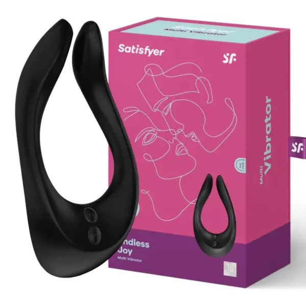 Satisfyer - Partner Multifun 2 Negro: El Juguete Erótico Perfecto para Parejas - Imagen 2