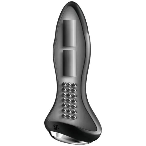 Satisfyer - Rotator Plug 1+ Plug Vibrador App Negro - Imagen 2