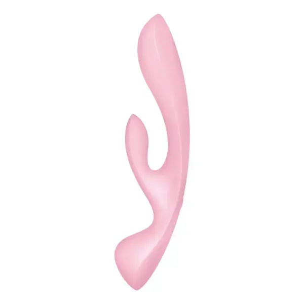 Satisfyer - Triple Oh Vibrador Híbrido Rosa - Imagen 2