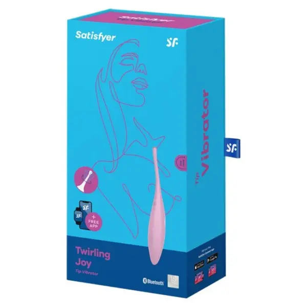 Satisfyer - Twirling Joy Estimulador Clítoris Rosa - Imagen 4