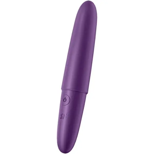 Satisfyer Ultra Power Bullet 6 - Mini vibrador morado para un placer intenso