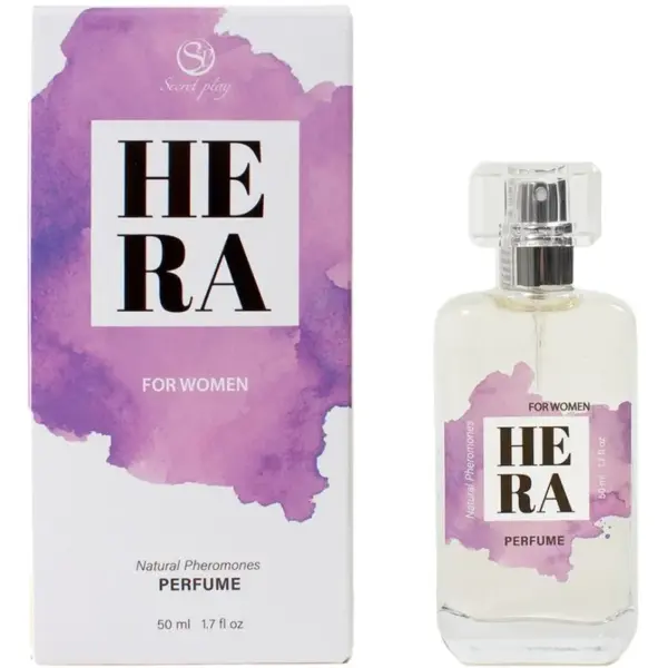 SECRETPLAY - HERA PERFUME NATURAL FEROMONAS SPRAY PARA MUJER 50 ML