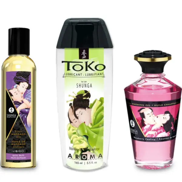 SHUNGA - Kit Fruity Kisses Collection: Placer Frutal para tus Momentos Íntimos - Imagen 2