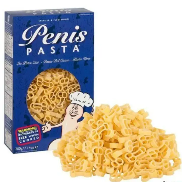 SPENCER & FLEETWOOD - Pasta con forma de pene 200 gr