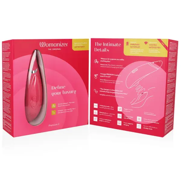 Womanizer - Premium 2 Estimulador de Clítoris Frambuesa - Imagen 7