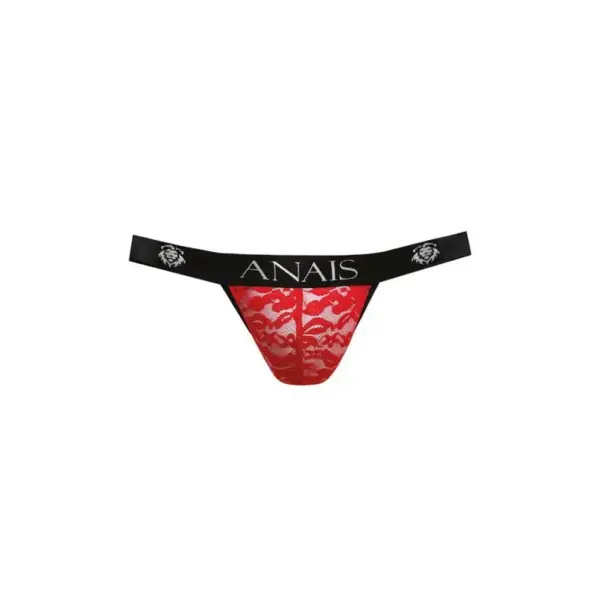 ANAIS MEN - Brave Jock Strap XL con Encaje Rojo Floral - Imagen 3