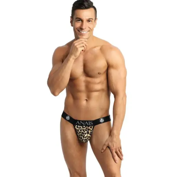 ANAIS MEN - Jock Strap Mercury XL con Estampado Animal