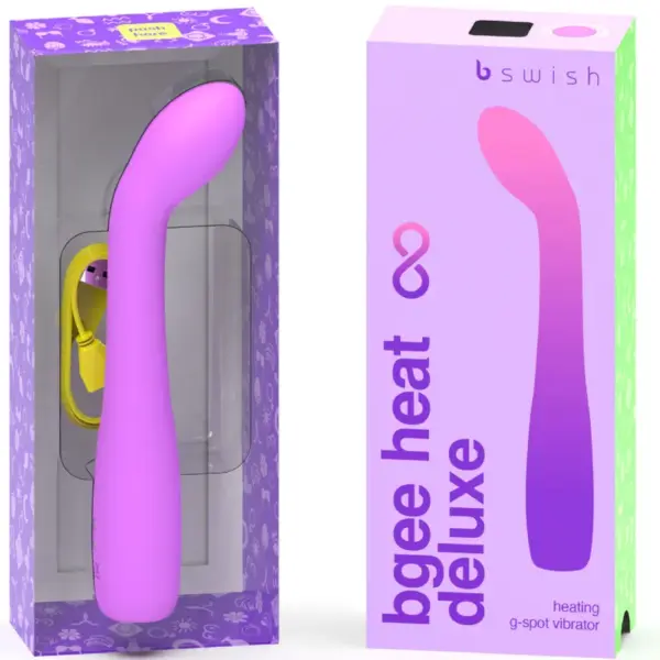 B SWISH - BGEE HEAT INFINITE DELUXE VIBRADOR RECARGABLE SILICONA LAVANDA - Imagen 2