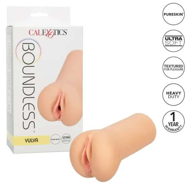 CALEXOTICS - Boundless Vulva Masturbador Tono Light - Imagen 2