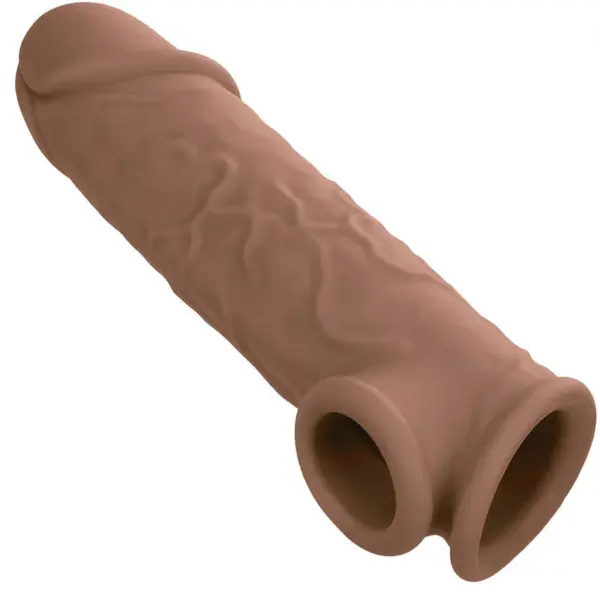 CalExotics - Extensión Realista 7 Piel Moreno para Placer Mejorado