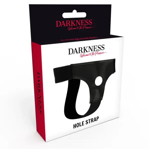 DARKNESS - Arnés con agujero talla única para juegos de dominación - Imagen 3