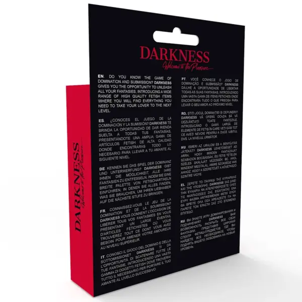 DARKNESS - Arnés con agujero talla única para juegos de dominación - Imagen 4