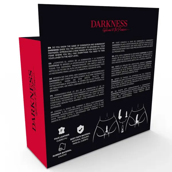 Darkness - Panties con Plug y Dildo Intercambiable para Fantasías Fetish - Imagen 5