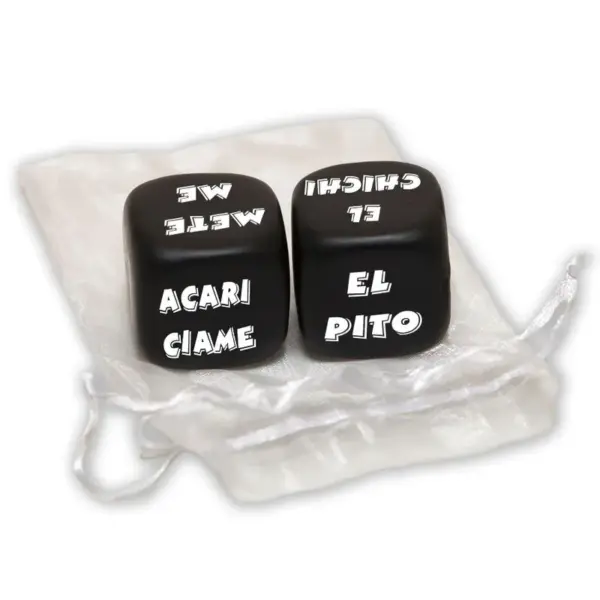 Diablo Picante - Juego de 2 Dados de Acción y Parte del Cuerpo