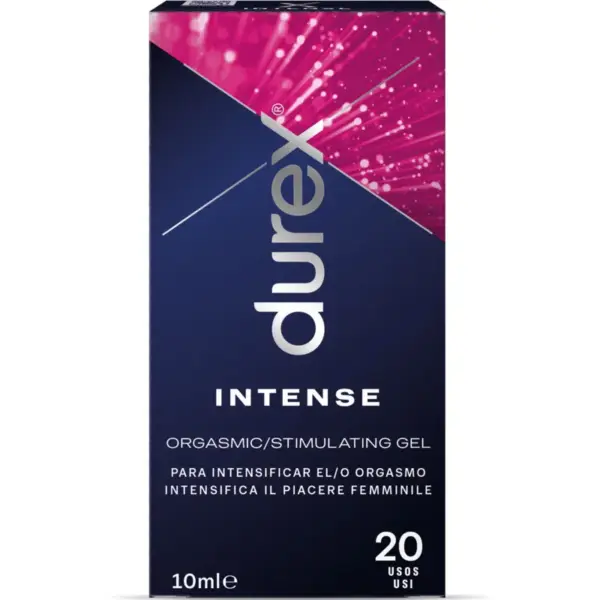 DUREX - Gel Lubricante Intense Orgasmic 10ml para Placer Extremo