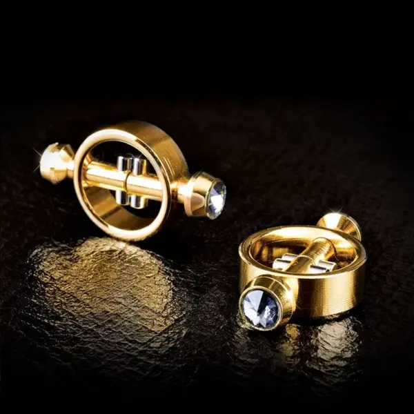 Fetish Fantasy Gold - Pinzas para pezones de lujo - Imagen 2