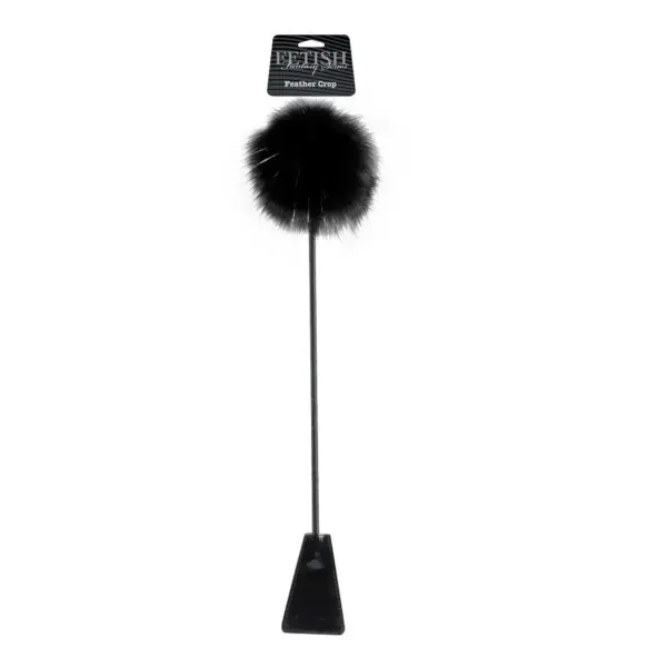 Fetish Fantasy - Fusta con pluma negra edición limitada
