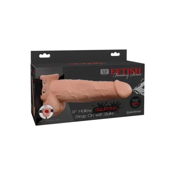 Fetish Fantasy Series - Arnés con pene realista eyaculador 22,9cm - Imagen 4