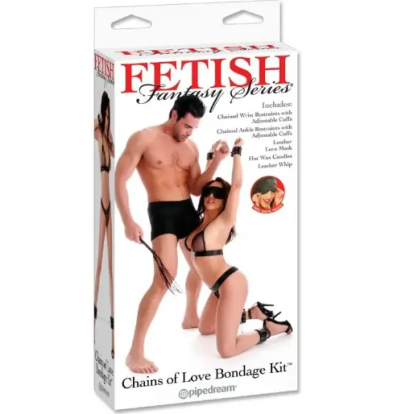 Fetish Fantasy - Kit de Bondage Cadenas del Amor - Imagen 2