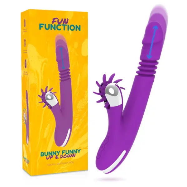 FUN FUNCTION - Bunny Funny Up & Down 2.0 - Estimulador Clitoriano Premium