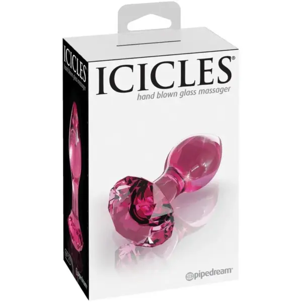 ICICLES N. 79 - Plug Anal de Vidrio Elegante y Exclusivo - Imagen 2