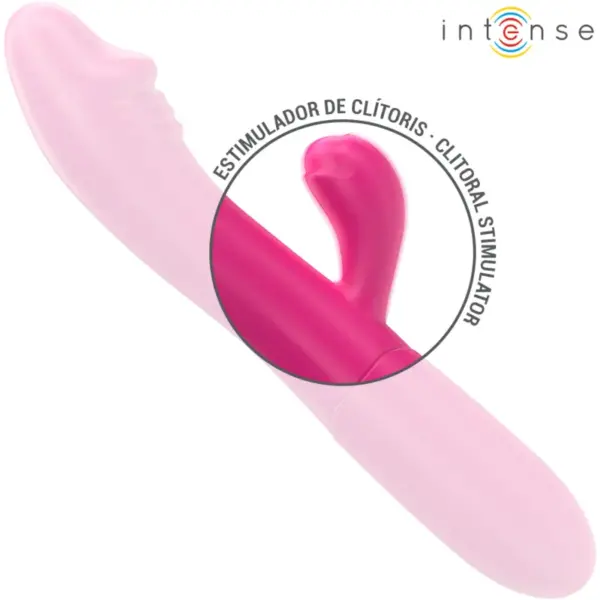 IVY - Vibrador Flexible Rosa con Lengua Estimuladora y 10 Modos de Vibración - Imagen 5