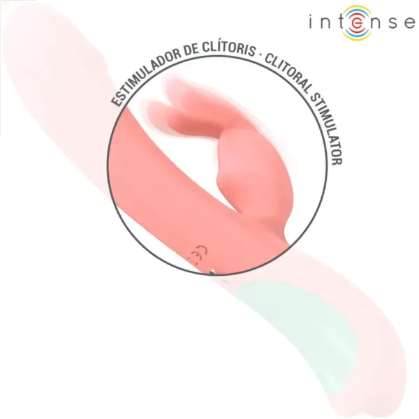 INTENSE - Vibrador Rabbit Rachel con 5 Vibraciones Rosa - Imagen 3