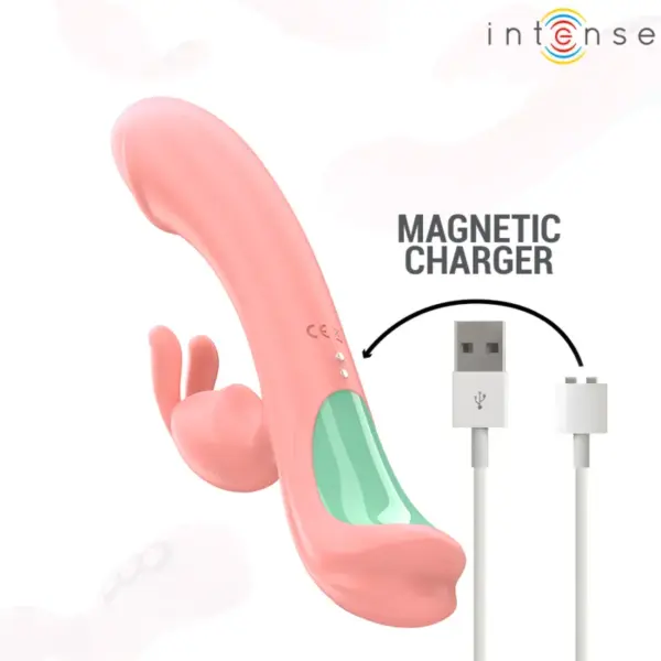 INTENSE - Vibrador Rabbit Rachel con 5 Vibraciones Rosa - Imagen 8