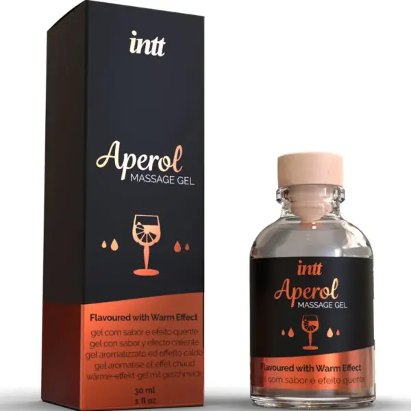 INTT Massage & Oral Sex - Gel de Masaje Aperol Efecto Calor Intenso - Imagen 2