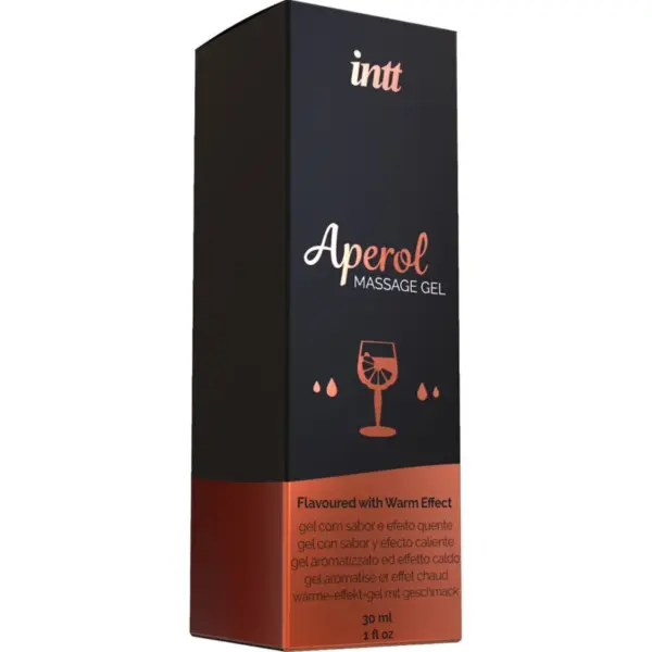 INTT Massage & Oral Sex - Gel de Masaje Aperol Efecto Calor Intenso - Imagen 3