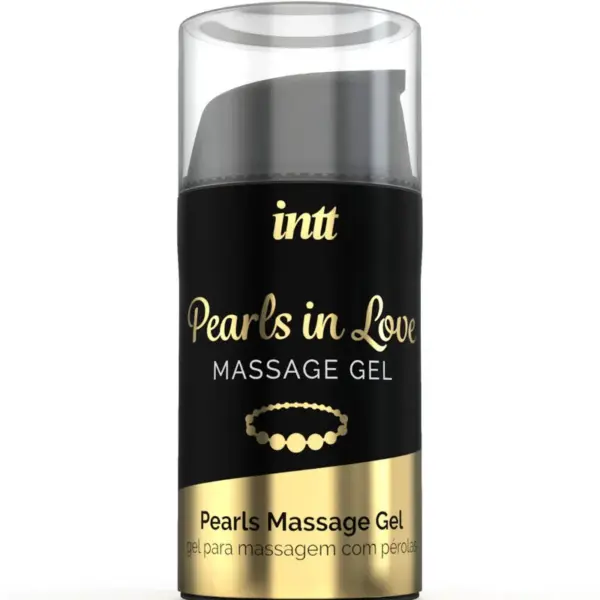 INTT Massage & Oral Sex - Pearls in Love con Collar de Perlas y Gel de Silicona - Imagen 2