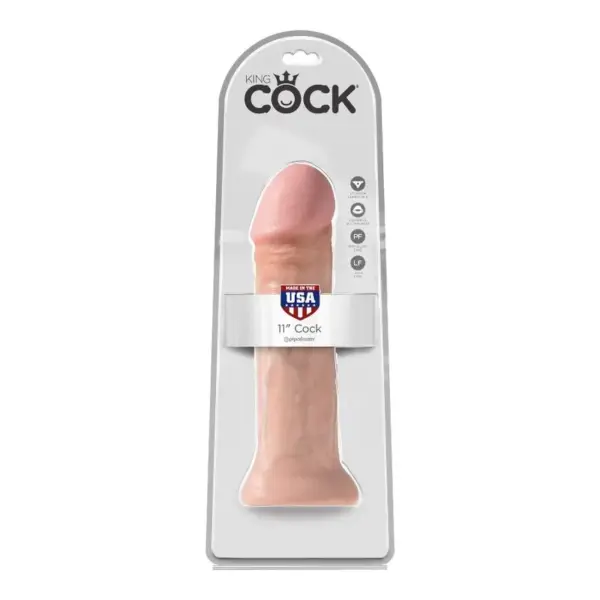 KING COCK - Dildo Realístico 28 cm para Placer Inigualable - Imagen 3