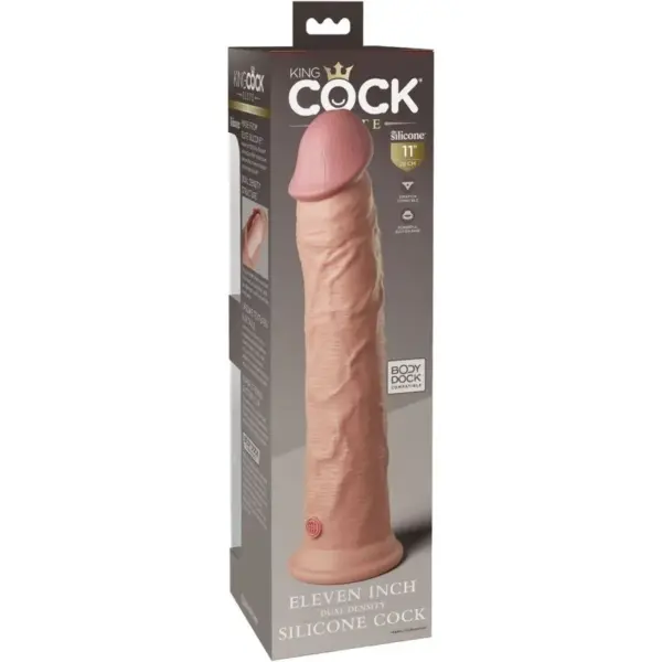 King Cock Elite - Dildo Realístico Silicona de 28 cm - Imagen 5