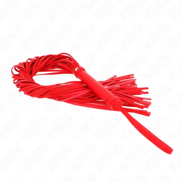 KINK - Látigo PVC Blando Rojo 70 cm