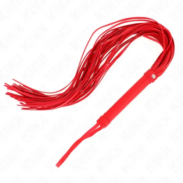 KINK - Látigo PVC Blando Rojo 70 cm - Imagen 2