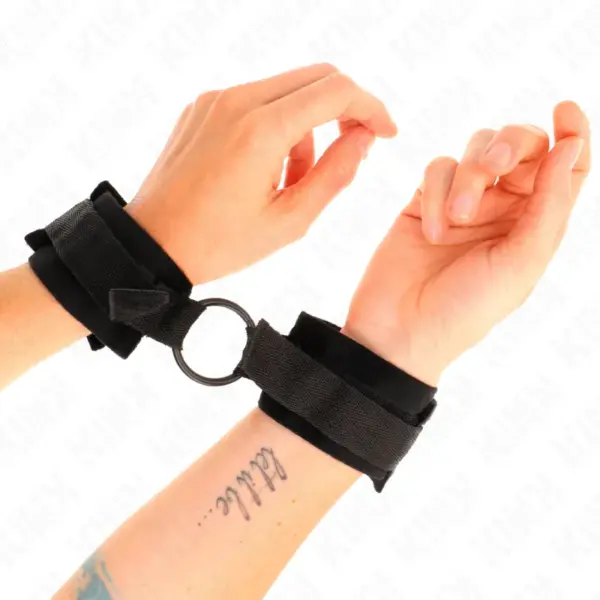 KINK - Muñequera Ajustable para Principiantes con Anilla Negra de 25 cm - Imagen 4
