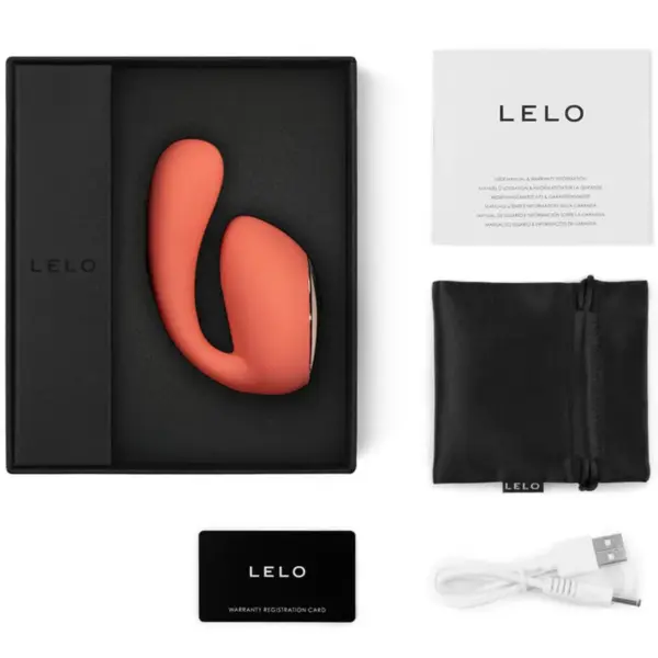 LELO - IDA WAVE Masajeador para Parejas Coral - Imagen 3