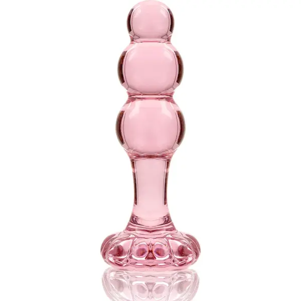 NEBULA SERIES BY IBIZA - Plug Cristal Rosa 10.5 cm - O - 3 cm - Imagen 5