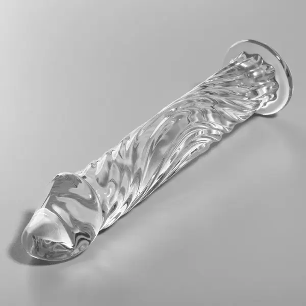 Nebula Series by Ibiza - Dildo Cristal Transparente 17 cm - 3.5 cm - Imagen 2