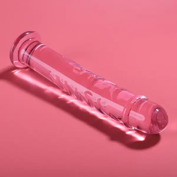 NEBULA SERIES BY IBIZA - Dildo Cristal Rosa 18.5 cm -O- 3 cm - Imagen 2