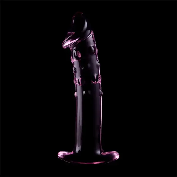 Nebula Series by Ibiza - Dildo Cristal Rosa 18.5 cm - Imagen 7