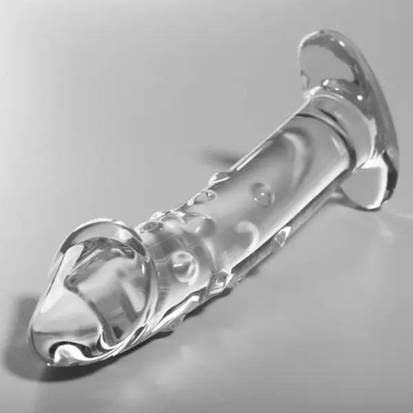 NEBULA SERIES BY IBIZA - Dildo Cristal Transparente 18.5 cm - Modelo 19 - Imagen 2